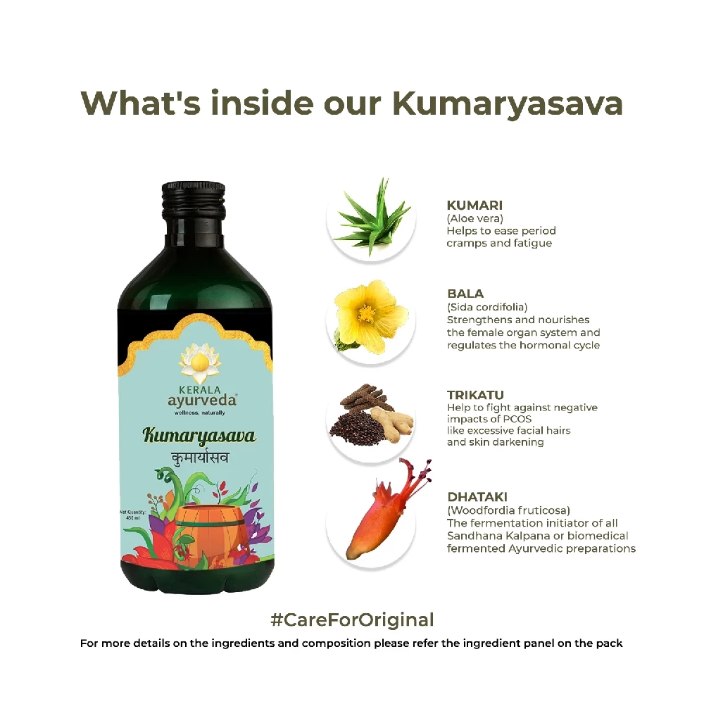 Kerala Ayurveda Kumaryasavam, 450 ml-2.webp